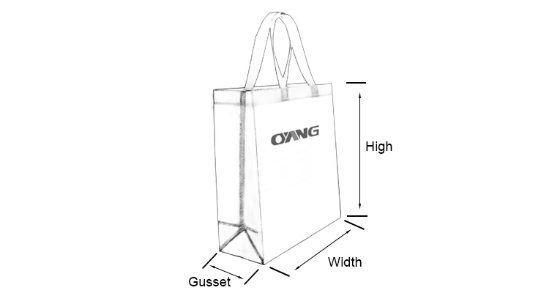 En popüler tam otomatik pp olmayan dokuma kumaş kaplı alışveriş kutusu çanta kolu ile yapma makinesi