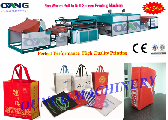 Rulo Rulo Sigara Dokuma Serigraf Makinesi, alışveriş çantası etiketi basılı