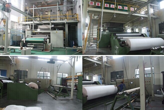 Polypropylene Non Woven Fabric Making Machine Çekme Dayanımı 1.5-2.5dtex İncelik
